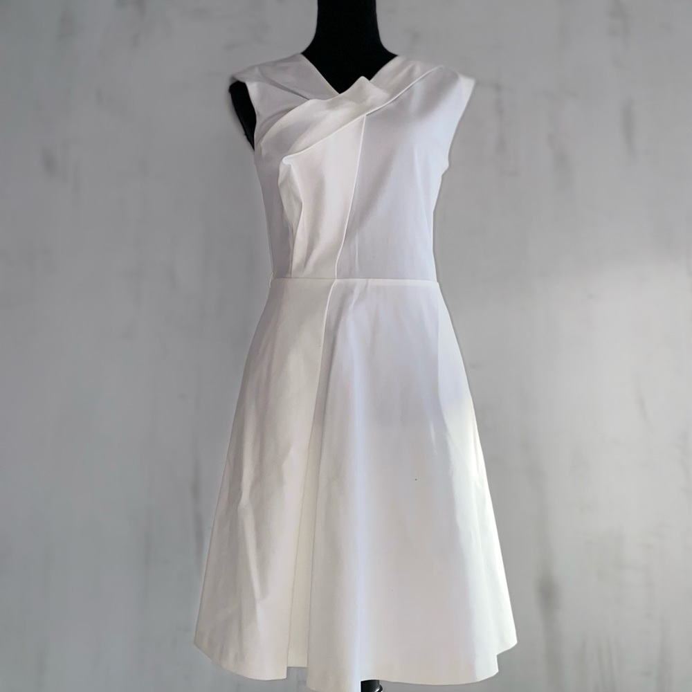 Raoul White sleeveless Midi Dress. Size 4.